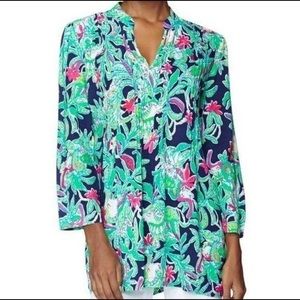 SOLD EUC Lilly Pulitzer Tunic Top XS